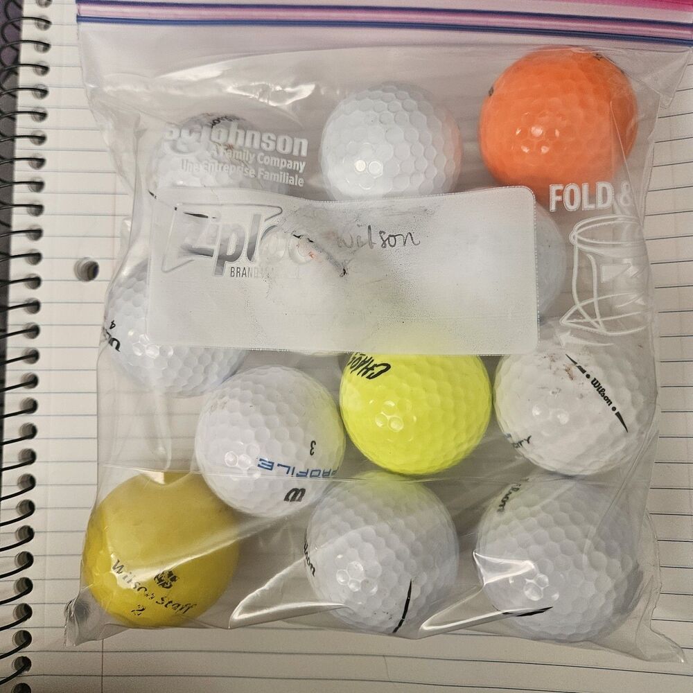 Wilson Used Golf Balls